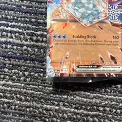 Eiscue ex 042/197 Stamped Snowflake Sealed Double Rare Obsidian Flames Pokemon - Image 4