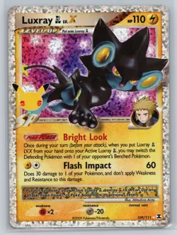 Pokemon Celebrations Classic Collection Luxray GL LV.X Holo #109/111 - Image 1