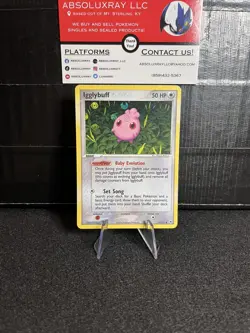 Pokemon 2004 EX Hidden Legends Igglybuff - 37/101 - Uncommon - Reverse Holo - Image 1