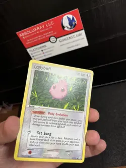 Pokemon 2004 EX Hidden Legends Igglybuff - 37/101 - Uncommon - Reverse Holo - Image 4