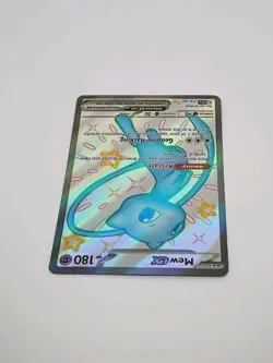 Mew ex 216/091 Pokemon TCG Scarlet Violet Paldean Fates - Image 3
