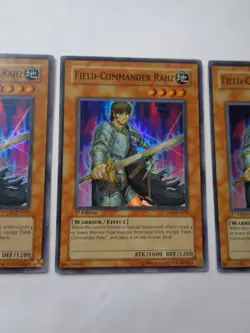 Playset: 3x Field-Commander Rahz PTDN-EN030 (Super Rare, 1st Ed, Excellent) - Image 4