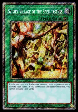Yugioh! Secret Village of the Spellcasters (Platinum Secret Rare) RA03-EN209 - Image 1