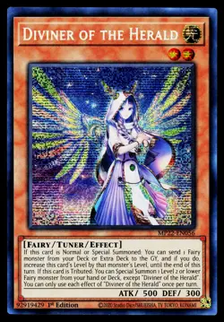 Yugioh! Diviner of the Herald MP22-EN056 1st Ed - Image 1