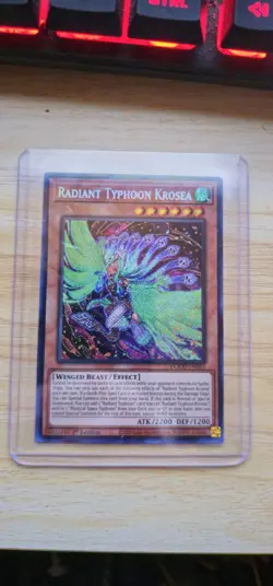 Yu-Gi-Oh / Radiant Typhoon Krosea / NM / Secret Rare - Image 1