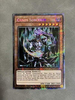 YU-GI-OH! TCG CHAOS SORCERER MP25-EN019 HOLO 1ST ED HOLO - Image 1