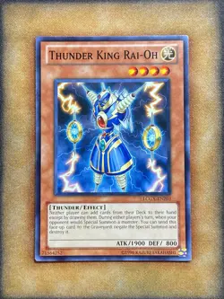 Yugioh Thunder King Rai-Oh LCGX-EN203 Common NM - Image 1