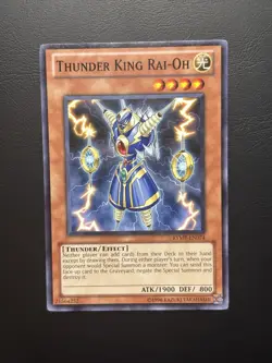Yugioh! - Thunder King Rai-Oh RYMP-EN074 Common Unlimited Edition Near Mint - Image 1