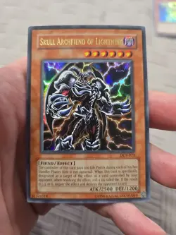 Skull Archfiend of Lightning DCR-073 Unlimited Ultra Rare VLP Yugioh - Image 1