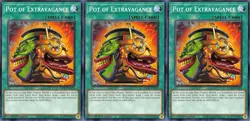3x Pot of Extravagance | SDAZ-EN028 | Common | 1st Ed | NM | YuGiOh - Image 1