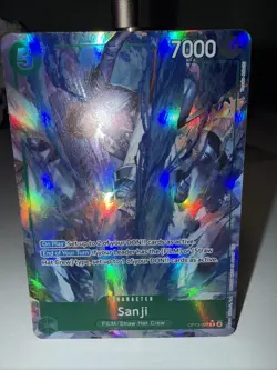 One Piece Sanji (Alternate Art) OP13-027 Carrying On His Will Foil Rare English - Image 1