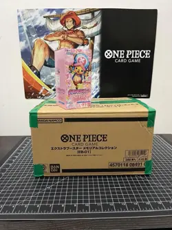 One Piece TCG EB-01 Extra Booster Memorial Collection Sealed Case (Japanese) - Image 1