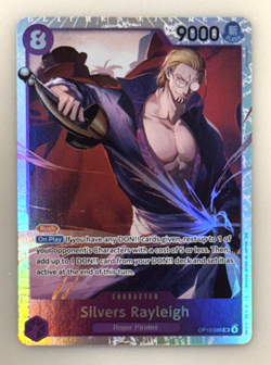 One Piece: Carrying On His Will #OP13-066 Silvers Rayleigh Super Rare - Image 1