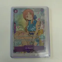 SEALED One Piece Illustration Box Vol. 1 O-Nami UC Promo Foil OP05-062 - Image 1