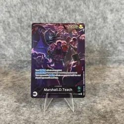 One Piece TCG - Marshall D. Teach - OP09-081 Leader - 2nd Anniversary - English - Image 1