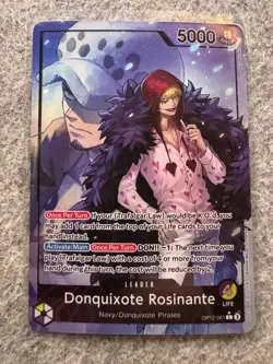 Donquixote Rosinante OP12-061 - One Piece Legacy of the Master Alt Art - Image 1