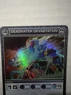Chaotic Deadwater Devastation Super Rare Holo Foil Attack Card - Image 2