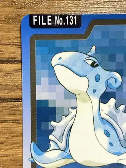 Pokemon Carddass Card Lapras File No.131 Bandai Pocket Monsters 1997 - Image 3