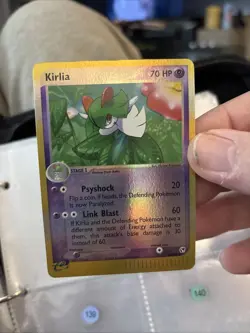 Pokemon Card Kirlia 40/100 EX Sandstorm Reverse Holo LP NM G137 - Image 2