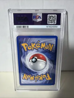 Pokemon TCG Sabrina's Gengar Holo Rare Card 14/132 PSA 6 Gym Heroes with Swirl - Image 2