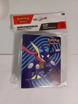 Pokemon Greninja Mini Portfolio/Mini Card Album - Holds 60 TCG Cards - NO CARDS - Image 1
