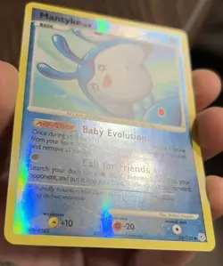 Mantyke LV.6 Reverse Holo 55/130 Diamond and Pearl Pokemon Card - Image 4