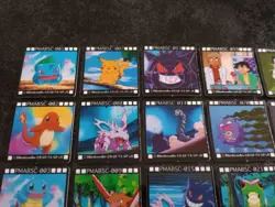 Complete Set of 56 Vintage Japanese Pokemon GB Pocket Mini Card Anime (Non-holo) - Image 2