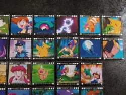 Complete Set of 56 Vintage Japanese Pokemon GB Pocket Mini Card Anime (Non-holo) - Image 4