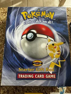 Pokemon Starter Gift Box 2-Player Starter Set WOTC Not Complete Only 2 Cards 742818060820 - Image 2