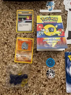 Pokemon Starter Gift Box 2-Player Starter Set WOTC Not Complete Only 2 Cards 742818060820 - Image 4