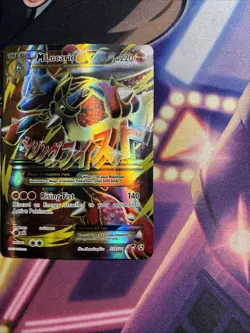 M Lucario EX 55a/111 Furious Fists Full Art NM Pokemon Card - Image 3