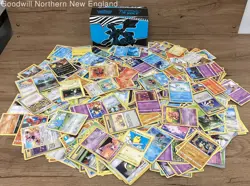 2.5LB Lot of Various Assorted Pokemon Cards TCG CCG in Collectible Box - Image 1