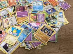 2.5LB Lot of Various Assorted Pokemon Cards TCG CCG in Collectible Box - Image 4