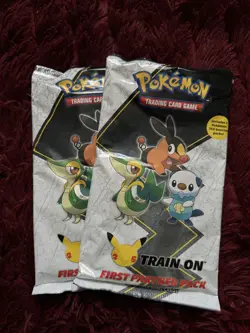 [2 PACKS] Pokemon TCG: First Partner Pack - Unova (25 Cards) 820650809644 - Image 1