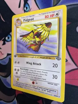 Pokemon TCG Pidgeot Jungle Card 24/64 Regular 1st Edition Rare NM - Image 3
