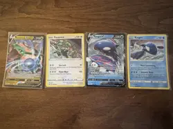 Rayquaza And Kyogre Pokemon Crown Zenith Sea And Sky Promo Set 4 Cards SWSH - Image 1