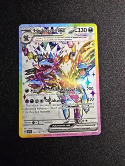 Hydreigon ex 223/191 Surging Sparks Ultra Rare 2024 Pokemon TCG Card - Image 1