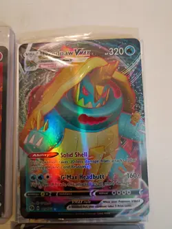 Pokemon TCG VMAX Lot (nine cards included, all good/near mint condition) - Image 2