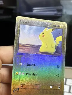 Pikachu 72/100 EX Sandstorm 2003 Reverse Holo Pokemon Card TCG - Image 4
