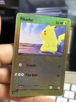 Pikachu 72/100 EX Sandstorm 2003 Reverse Holo Pokemon Card TCG - Image 5