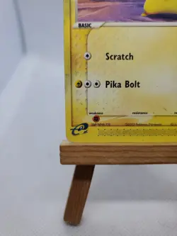 Pikachu 72/100 Sandstorm 2003 Pokemon Card - Image 4