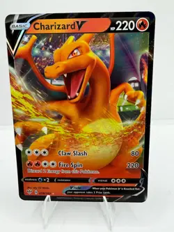 Pokemon TCG Trading Card Lot - 6 Cards Charizard V Pokemon Communication Deoxys - Image 2
