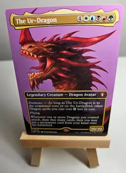 MTG Magic The Gathering - The Ur-Dragon Borderless Commander Masters Pack Fresh - Image 4