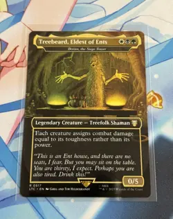 Treebeard, Eldest of Ents - Doran, the Siege Tower (Borderless) Commander LTC NM - Image 1