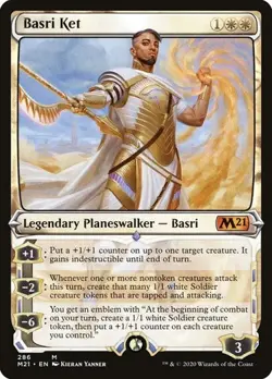 Basri Ket - Showcase Core Set 2021 LP MTG - Image 1
