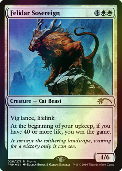 MTG Felidar Sovereign Instore Foil ** Resale Promos ** English (NM) - Image 1
