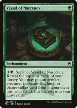 VESSEL OF NASCENCY X 4 N/M- MASTERS 25 MAGIC THE GATHERING - Image 1