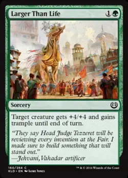 1 x Larger Than Life - Foil - Kaladesh - NM-Mint - MTG - Image 1