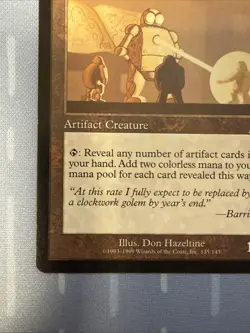 Metalworker - Urza's Destiny - Magic: The Gathering Vintage 1999 WOTC RARE - Image 5