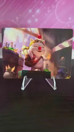 Stiltzkin, Moogle Merchant (Art Series) #3/53 Final Fantasy MTG Gold Stamp - Image 1